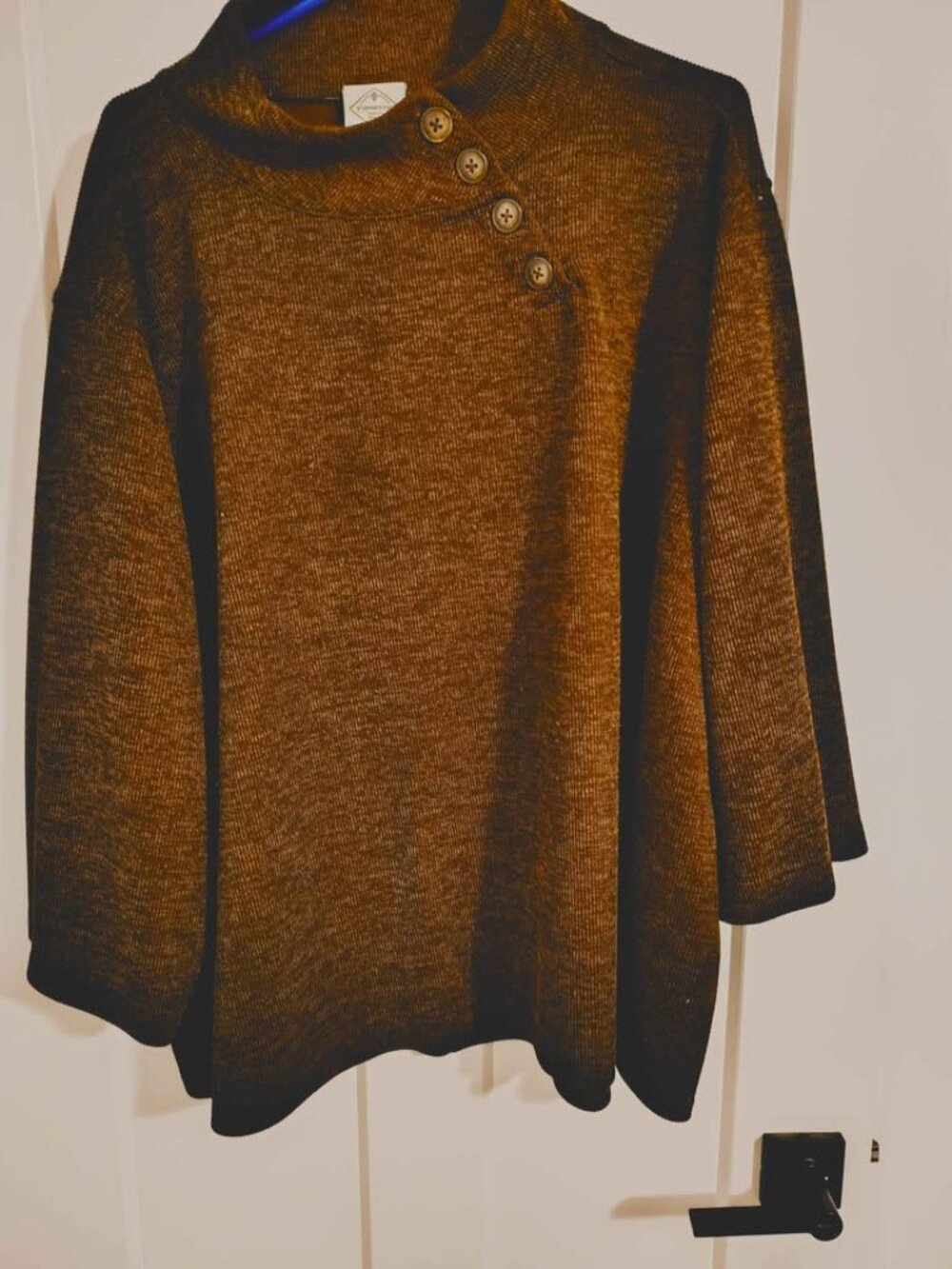 Women's St. John Bay 3X Brown Longsleeve Top
